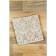 Pillowcase, size 50 × 70 cm, print Damascus, coffee color