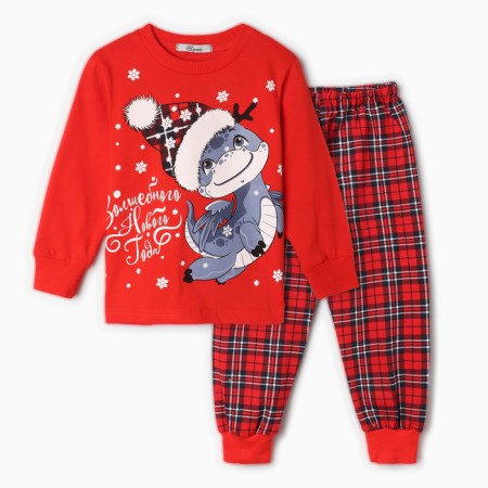 Pajama nursery, red color, height 116 cm