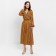 Dress (maxi, smell) female minku: enjoy yellow color, rr 42-44