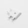 Corner Connector SLIM "G-shaped" 4-filled white 0.7x4x2cm