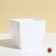 Flower pot, 15 × 15 cm, 2.5 l, plastic, white