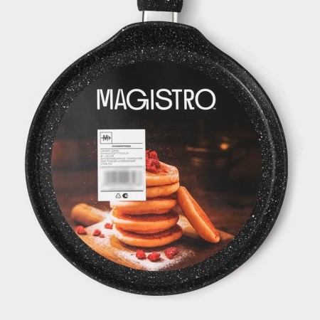 Pancake pan Magistro Dark, D = 24 cm, Soft-Touch pen, anti-stick coating, induction-8