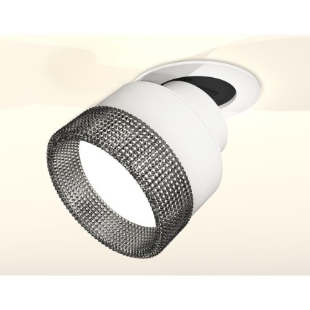 A set of built -in rotary lamp with composite crystal Ambrella Light, Techno, XM8101541, color white sand-2
