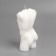 Set of candles on the stand "Man and Woman", white-pink stand