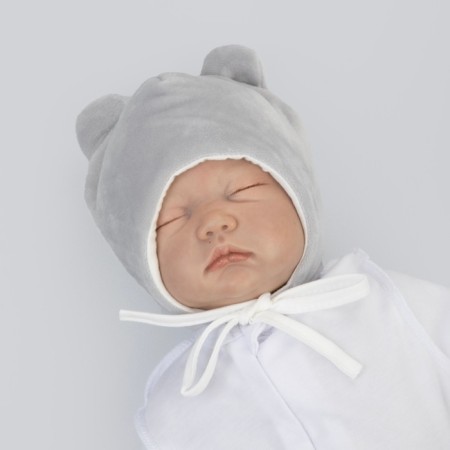 Set for discharge Winter Kinderlitto "Mikosh", 5 items, height 56-62 cm, color gray color-6