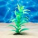 The plant is artificial aquarium, luminous, 20 cm, green