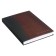 The diary half-dantered for 4 years A5, 192 leaf "Leather", solid cover, silk, coffee-brown