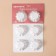 Konfinetta baking form “Sweets. Puding ”, silicone, 25.8 × 17.8 × 3 cm, 6 cells (D = 7 cm), white color