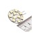 LED LED SkyWay G4, 12 V, 10 SMD diodes, 1-contact, white, dimensions, feet