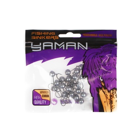 Jig ball without a neck "Yaman", 4 g, 20 pcs.-2