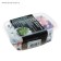 Pebbles for aquarium (5-10 mm) lilac-white-pink-violet, 350 g