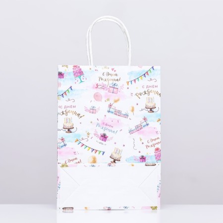 Crafts "Happy Birthday", 18 x 8 x 25 cm-1