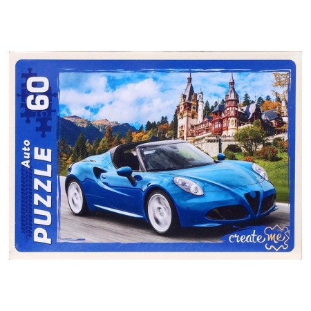 Puzzles "Machine on the highway", 60 elements-1
