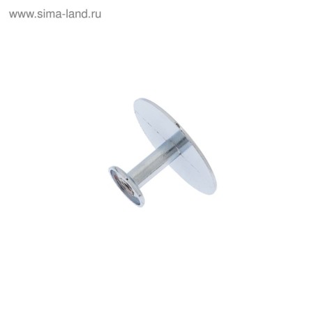 Ручка кнопка ТУНДРА РК020CP, цвет хром, 8 шт TMP-2