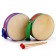 Musical toy "Drum", paper membrane, size: 14 × 14 × 4.5 cm, Mix color