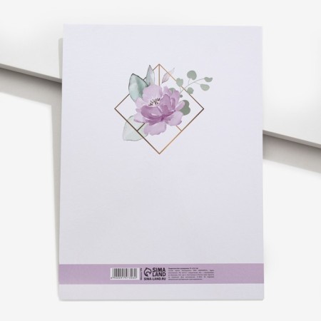 Folder for the birth certificate "Our Girl", A4-1