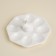 Ceramic Ceramic Sl Home stand “Easter rabbits”, 19 × 9 cm, 8 cells, white color