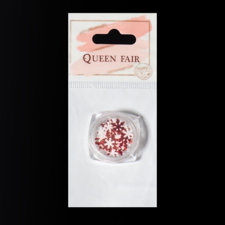 Sequins for the decor "Snowball", silver/copper color-6
