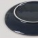 Ceramic pies Green, d = 15 cm, dark gray color