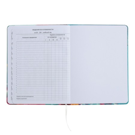 Universal diary for grade 1-11 Candy Cat, hard cover, artificial leather, foam rubber, lies, 80 g/m2-12