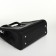 Women's bag with lightning, textura, average size, black color