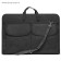 Folder for drawings and drawings A2, 640 x 450 x 30 mm, with handles, textile, estado, 3 pockets, black color,