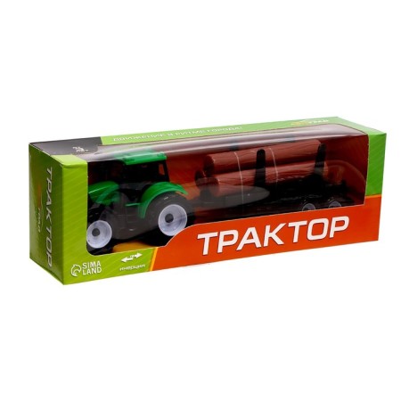 Tractor inertial "Farmer", with a trailer-5