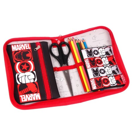 Penal frame, 1 section, 140x210x40 mm, folding pocket, tissue, avengers-1