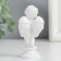 Polystone souvenir "Snowthrough angel with crop" MIX 7x3.7x2.8 cm