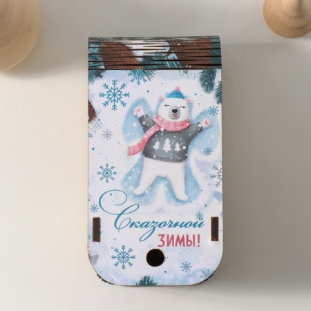 Caste-book "Fabulous winter" 13x7x4 cm-1