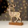 New Year's decor with backlight "New Year's Deer" 11 × 5 × 19 cm