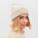 Women's hat minku, milk color, rr 56-58
