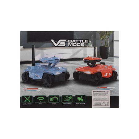 All -terrain vehicle radio -controlled “spy” with a video camera, phone control, light, color orange-11