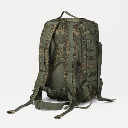 Tactical backpack, TAIF, 35L, lightning department, 3 outer pockets, camouflage color/green-1