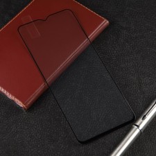 Защитное стекло mObility, для Realme C31, полный клей, черное