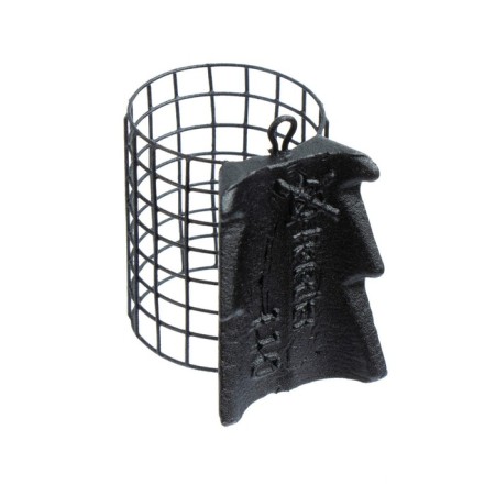 Metallic feeder X-Feeder ME Alligator M Grid, Matt Black, 110 g, 40 ml-1