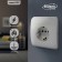 Single Luazon Lighting "ECB", 16 A, with salary, white