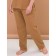 Female trousers, size xxl, beige color