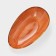 Ceramic serving dish "sapphire", 20.5 × 12.5 × 5 cm, orange color