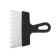 Rolling spatula scrap, 200 mm, tooth 10 mm, stainless steel