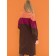 Female dress, size 42, chocolate color