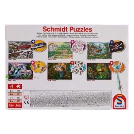 Puzzle "Fairytale Princesses", with a gift, 100 elements-2
