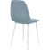 Capri Metal/velor, white/blue 44x52x86 cm stool