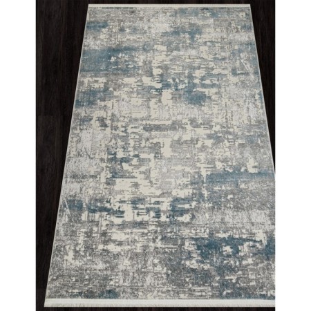 Rectangular carpet Kardolen Marmaris, size 145x300 cm, color Gry/Blue-1