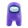 Plush toy-maker Among us Super-furry, 40 cm, purple