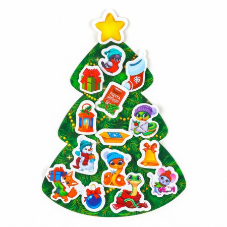 Developing toy "Fun Velcro. Funny animals"-3