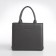 Female bag Textura, tout, medium size, color gray
