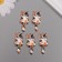 Decor for creativity Metal, enamel "Three -color cat" 4x1.5 cm