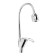 Kitchen mixer Zein Z2072, flexible spout, cartridge ceramics 40 mm, brass, chrome