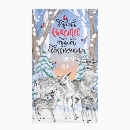 A set of kitchen towels "Dolyana" Miracles Time 35x60cm-4pcs, 100% HL-5